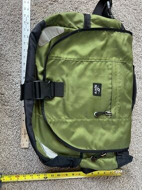 Spire Mojo Green and Black 17”Laptop Bag
